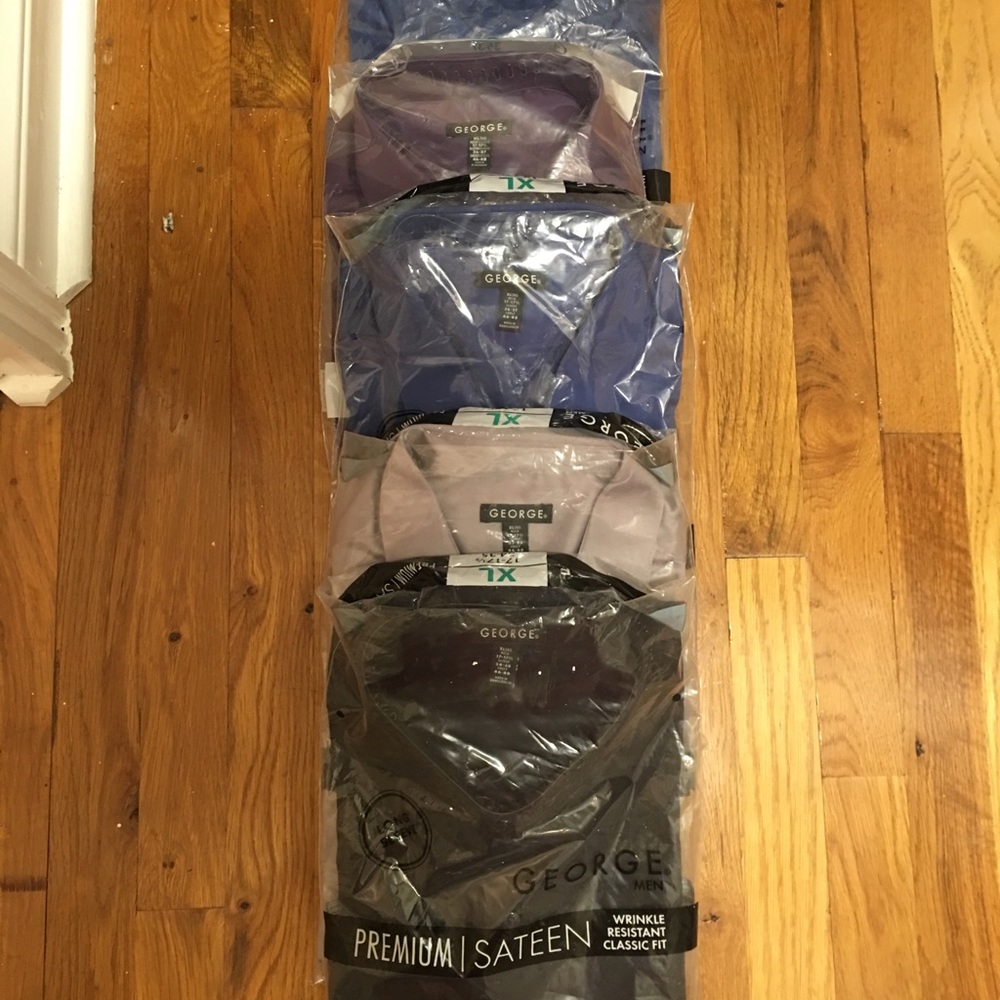 5 total Sale. Men’s dress shirts.